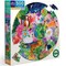 eeBoo Piece and Love Garden Sanctuary 500 Piece Round Adult Jigsaw Puzzle/ ages 14+